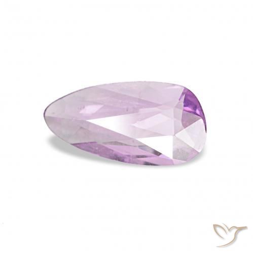 Zafiro Púrpura lila muy claro natural de 0.36 ct, Elegante, VS