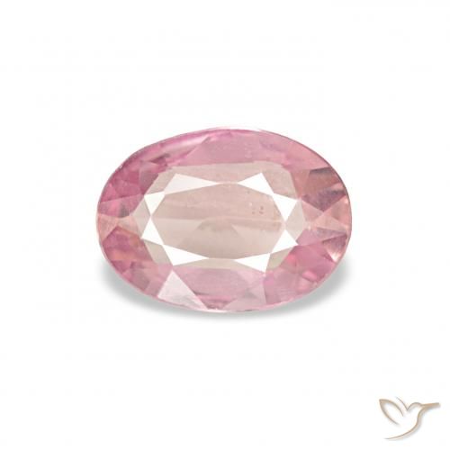0.34ct Rosado claro Zafiro Piedras Preciosas, Ovalada, VVS-VS