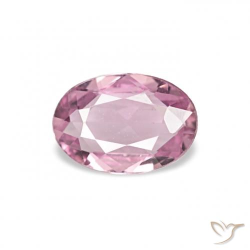 0.38ct Magenta claro Zafiro, Ovalada, VVS-VS