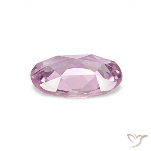 Zafiro Medium Light-Purple natural de 0.45 ct, Ovalada, VVS-VS