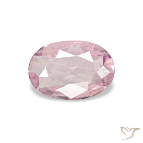 0.40ct Rosado claro Zafiro, Ovalada, VVS-VS
