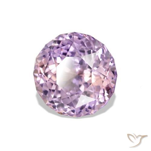 Zafiro Magenta intenso natural de 1.38 ct, Redondo, VVS