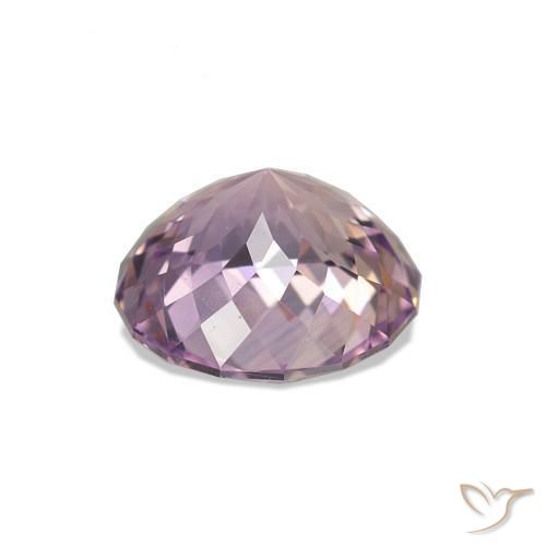 Zafiro Magenta intenso natural de 1.38 ct, Redondo, VVS