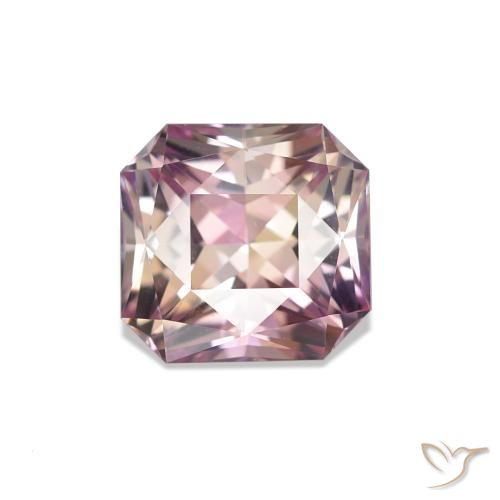 Zafiro Rosa natural de 1.40 ct, Corte Octágono / Esmeralda, VVS