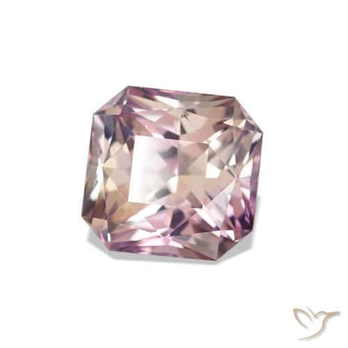 Zafiro Rosa natural de 1.40 ct, Corte Octágono / Esmeralda, VVS