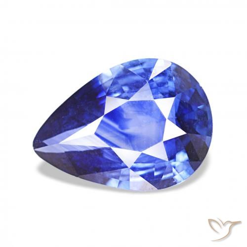 2.23ct Azul aciano claro Zafiro, En forma de pera, VVS-VS