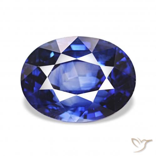 2.03ct Azul real Zafiro, Ovalada, VVS