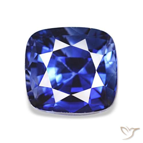 2.04ct Azul real Zafiro, Forma Cojín, VVS