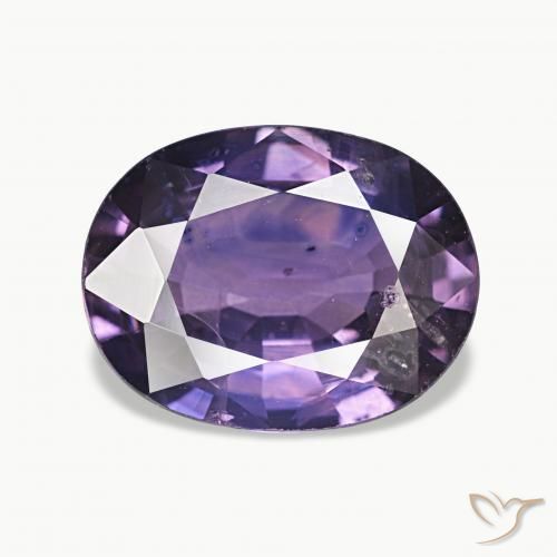 Zafiro Violeta oscuro natural de 2.33 ct, Ovalada, VS