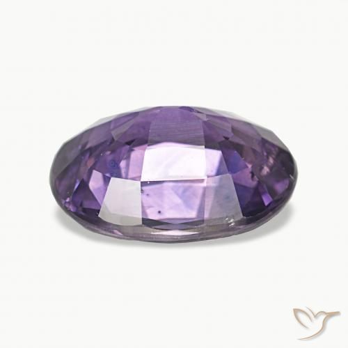 Zafiro Violeta oscuro natural de 2.33 ct, Ovalada, VS