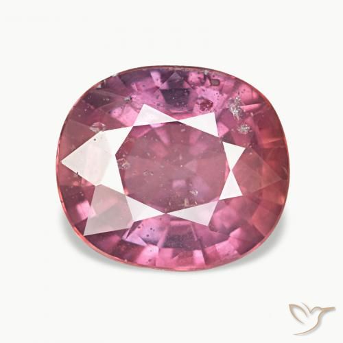 Zafiro Rojo púrpura natural de 1.88 ct, Ovalada, VS-SI