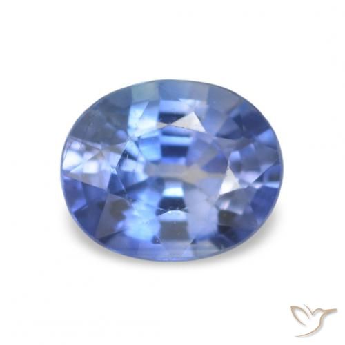 0.53ct Azul marino medio Zafiro, Ovalada, VVS-VS