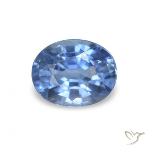 0.36ct Azul marino Zafiro Piedras Preciosas, Ovalada, VVS-VS