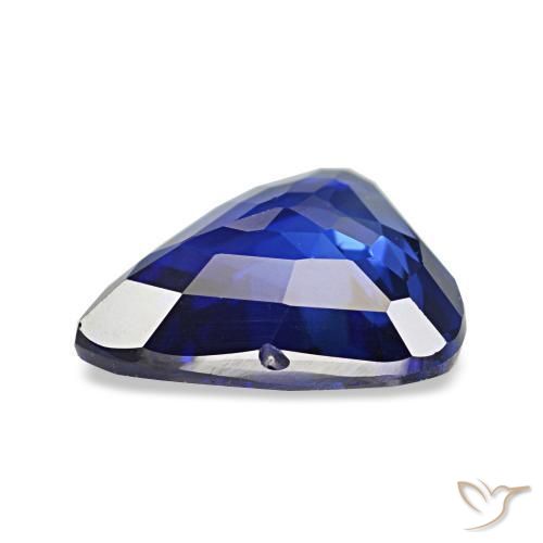 Zafiro Azul real natural de 1.15 ct, En forma de pera, VVS-VS