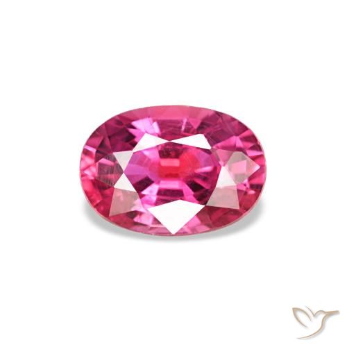 0.58ct Magenta intenso Zafiro, Ovalada, VS