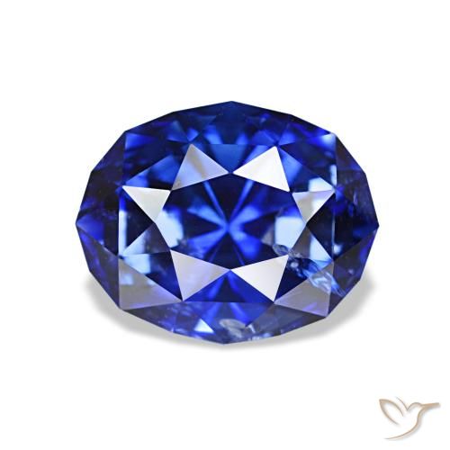 1.78ct Azul real Zafiro, Ovalada, VS