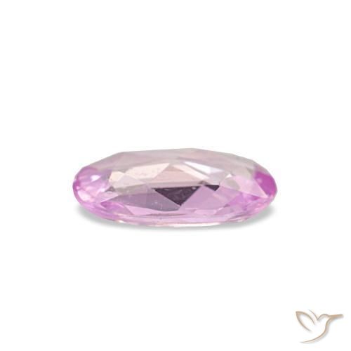 Zafiro rosa natural de 0,32 ct, corte óvalo, VS