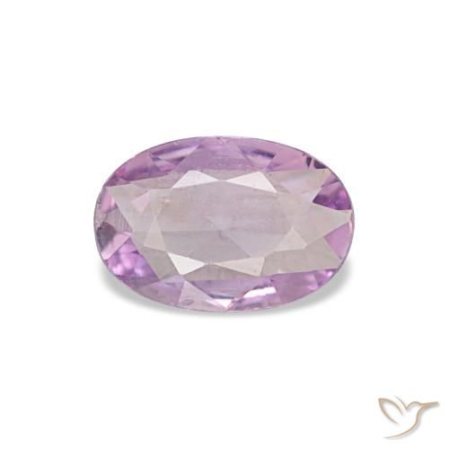 Zafiro rosa natural de 0,32 ct, corte óvalo, VS