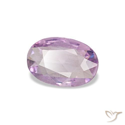 Zafiro rosa natural de 0,32 ct, corte óvalo, VS