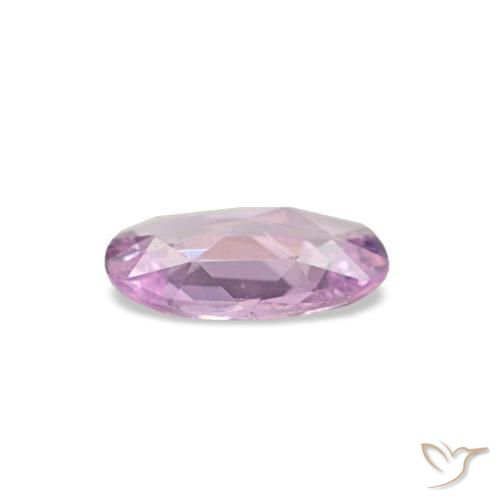 Zafiro rosa natural de 0,32 ct, corte óvalo, VS