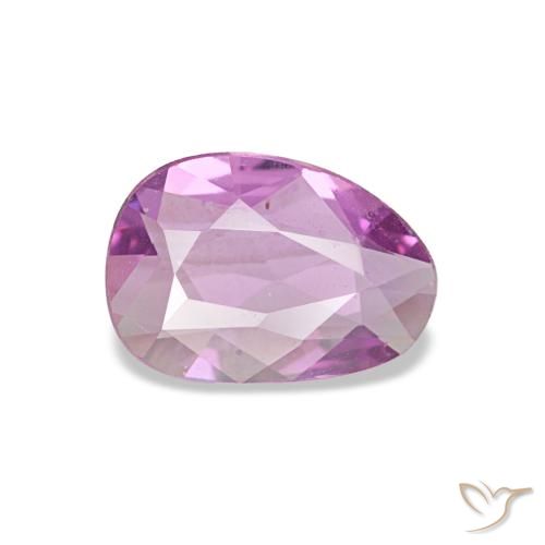 Zafiro púrpura de 0,44 ct, fantasía, VVS-VS
