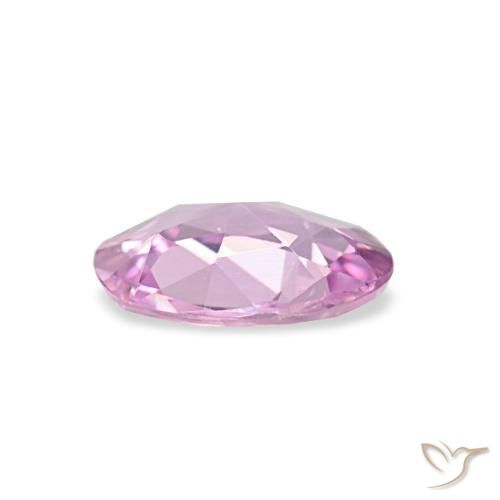 Zafiro rosa natural de 0,51 ct, corte óvalo, VVS