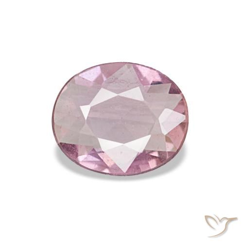 Zafiro rosa natural de 0,44 ct, corte óvalo, VS