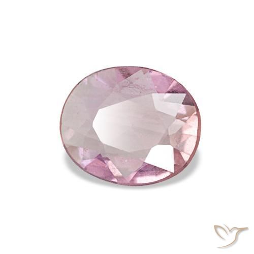 Zafiro rosa natural de 0,44 ct, corte óvalo, VS