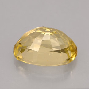 Escapolita amarillo natural de 3,48 ct, corte óvalo, VVS-VS