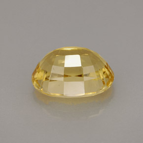 Escapolita amarillo natural de 2,89 ct, corte óvalo, VVS-VS