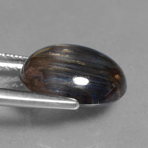 Escapolita Arcoíris colorido natural de 3.59 ct, Corte Óvalo, Transparente