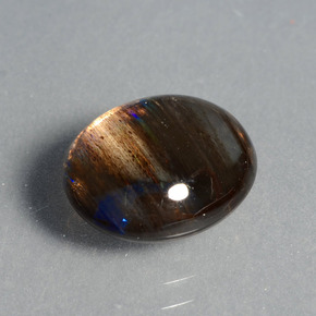 Escapolita multicolor natural de 4,21 ct, corte óvalo, transparente