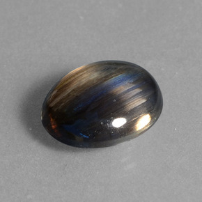 Escapolita multicolor natural de 2,66 ct, corte óvalo, transparente