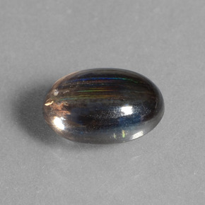 Escapolita multicolor natural de 2,00 ct, corte óvalo, transparente