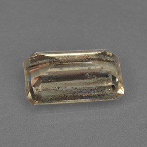 Escapolita multicolor natural de 6,56 ct, corte esmeralda, transparente