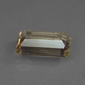 Escapolita Arcoíris colorido natural de 5.78 ct, corte esmeralda, Transparente