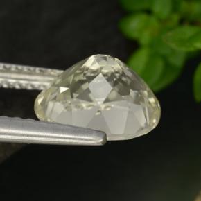 Escapolita amarillo natural de 1,84 ct, corte óvalo, VVS-VS