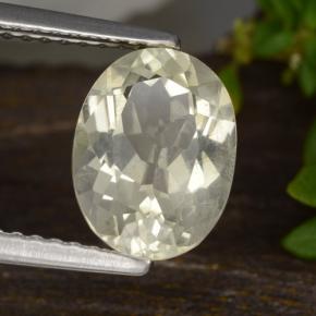Escapolita Amarillo natural de 1.87 ct, Corte Óvalo, VS
