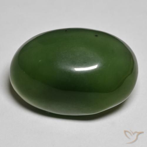 28.85ct Natural Verde alga Serpentina, Ovalada, Translúcido