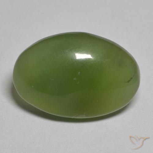 7.92ct Natural Verde oscuro Serpentina, Ovalada, Translúcido