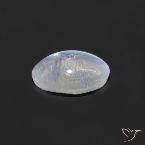 Silimanita Ojo de Gato Claro natural de 0.73 ct, Ovalada, Transparente