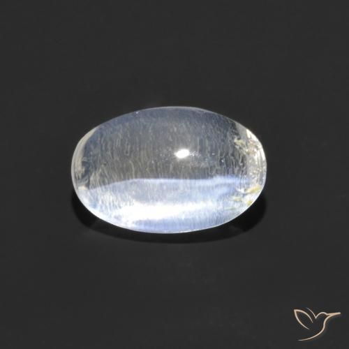 Silimanita Ojo de Gato Claro natural de 0.80 ct, Ovalada, Transparente