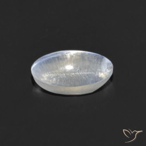 Silimanita Ojo de Gato Claro natural de 0.80 ct, Ovalada, Transparente