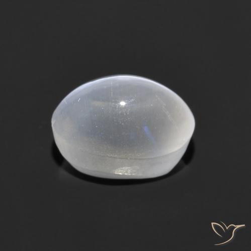 Silimanita Ojo de Gato Claro natural de 1.43 ct, Ovalada, Transparente