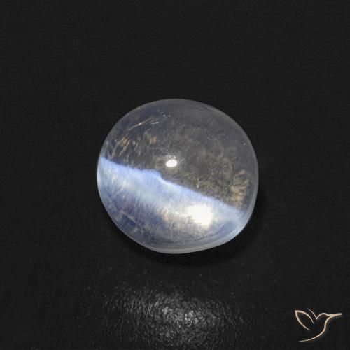 Silimanita Ojo de Gato Claro natural de 0.85 ct, Ovalada, Transparente