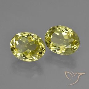 Gemas de Sillimanita Amarillo  verdoso natural de 4.08 ct, Ovalada, VVS-VS