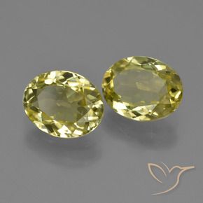 Gemas de Sillimanita Amarillo terroso natural de 3.65 ct, Ovalada, VS