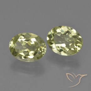 Gemas de Sillimanita Amarillo medio natural de 3.78 ct, Ovalada, VVS