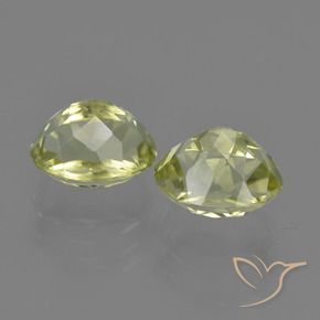 Gemas de Sillimanita Verde amarillo natural de 3.65 ct, Ovalada, VVS-VS