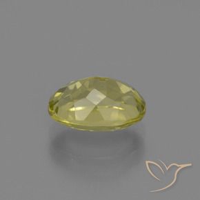 Sillimanita Amarillo-dorado claro natural de 2.30 ct, Ovalada, VVS-VS
